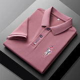 Men's Embroidered Polo Shirt – Casual Summer Style