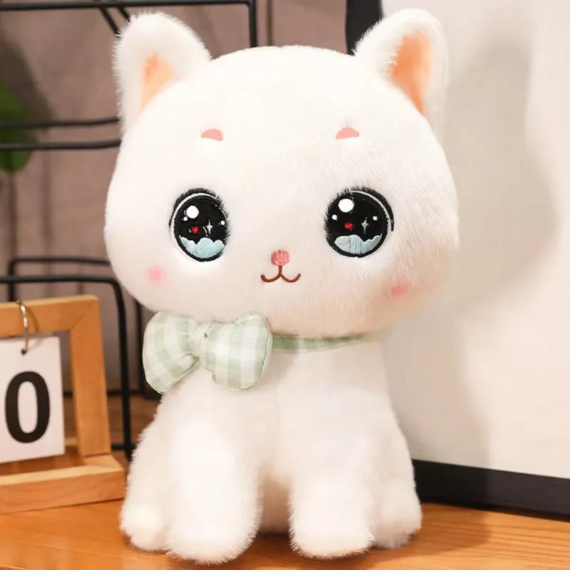 Adorable Bow-Tie Kitty Plush