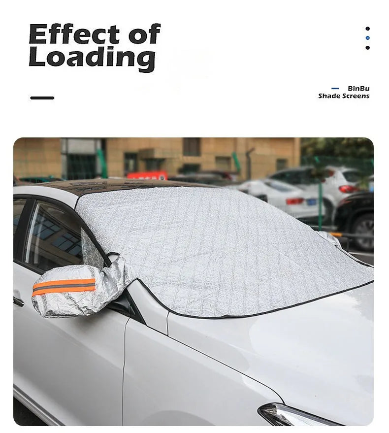 LEIBOO Magnetic Car Snow Cover & Windshield Protector