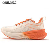 ONEMIX Men Summer Breathable Running Shoes Lightweight Cool Athletic Sneakers Elastic Cushion Outdoor Jogging Daily Sports shoes