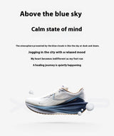 Xtep QINGYUN Running Shoes for Men 2025 Spring Support Shock Absorption Cushioning Lightweight Sport Shoes 975119110053