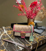 Color-Contrast Designer Crossbody Bag