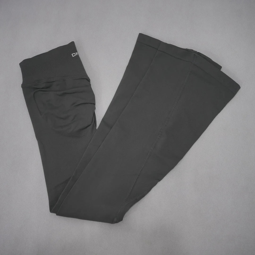 Women's Flare Yoga Pants with Stretch Waist