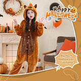Kids' Capybara Flannel Onesie
