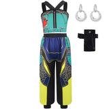 Girl's 4-Piece Pop Star Devil Hunter Costume Set