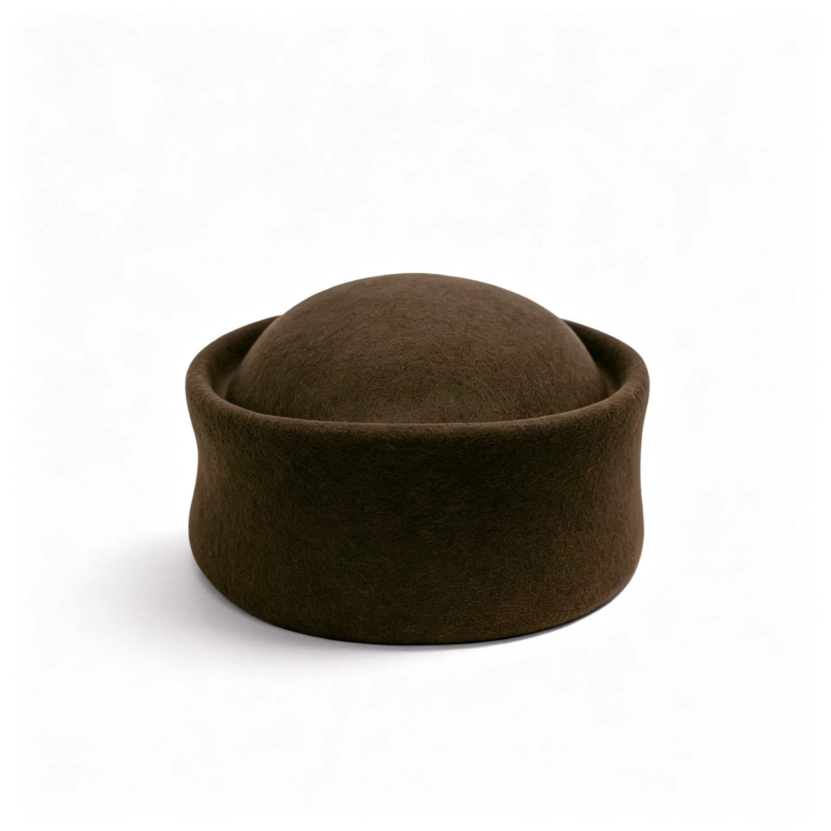 100% Wool Felt Leopard Pillbox Hat Woman Vintage painter French Beret Cap Elegant Brimless Beanie Winter Church Sun Fedora Hats