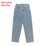 Men’s Wide-Leg Streetwear Cargo Jeans