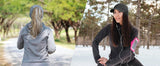 Women's Fleece Ponytail Hat with Ear Warmers & Reflective Cap