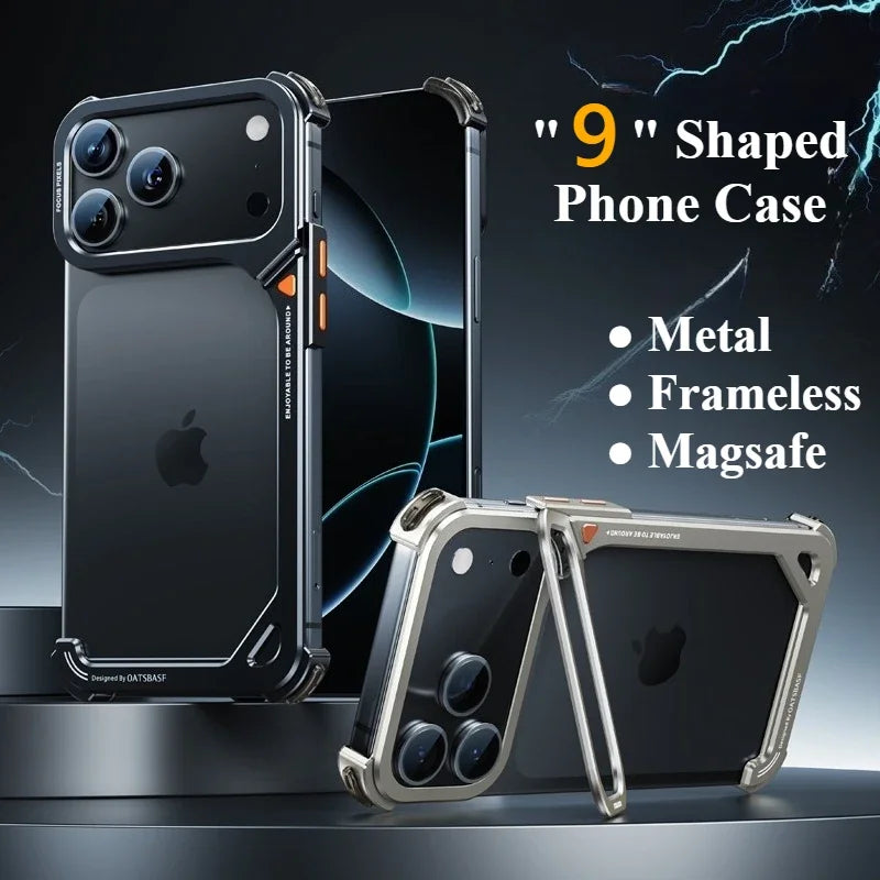 Eary iPhone Metal Bumper Case with MagSafe & Stand