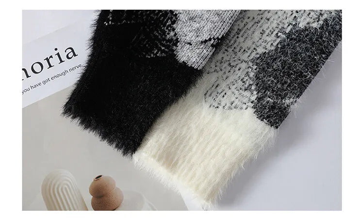 Men's Thick Crew Neck Winter Sweater