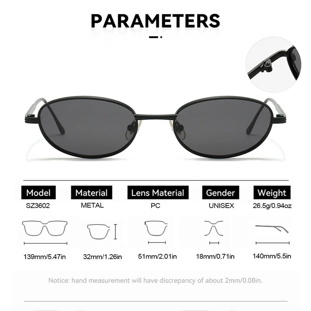 DDDLONG Fashion Small Round Retro Sunglasses Women Classical Vintage Punk Sun Glasses For Men Eyewear Outdoor Shades D609