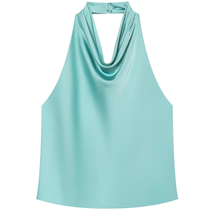 Women's Halter Backless Vest Top