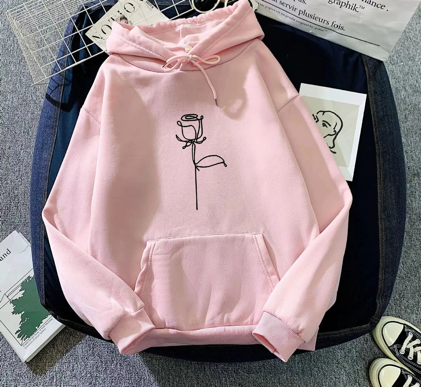 Urban Street-Style Couple’s Hoodie
