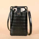 Women Mini Bag PU Leather Crossbody Purse Wallet Shoulder Pouch Mobile Phone Bag