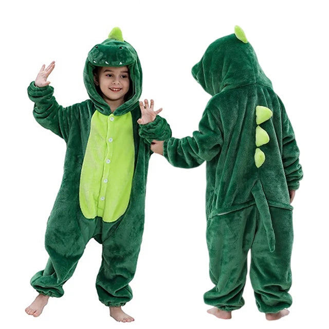 Kids' Capybara Flannel Onesie