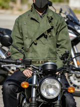 Swedish Dispatch Rider Jacket – Men's Vintage Canvas Coat