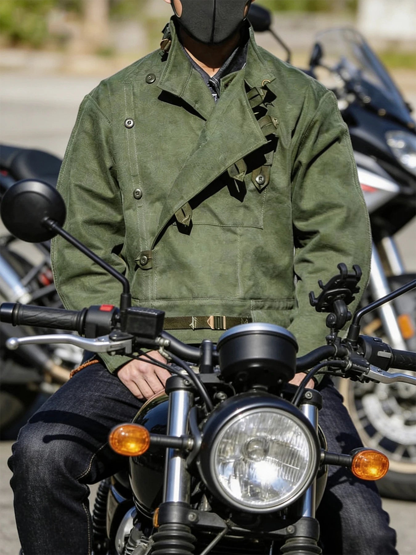Swedish Dispatch Rider Jacket – Men's Vintage Canvas Coat