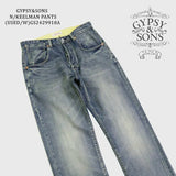 GYPSY & SONS 1890s KEELMANS 13.5oz jeans