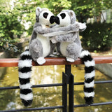 28cm Wild Lemur Plush Toy – Lifelike Stuffed Animal