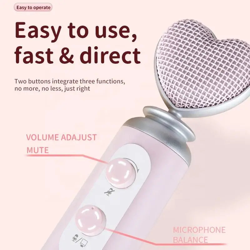 USB Condenser Microphone Pink Noise Reduction Professional for Mobile Phone