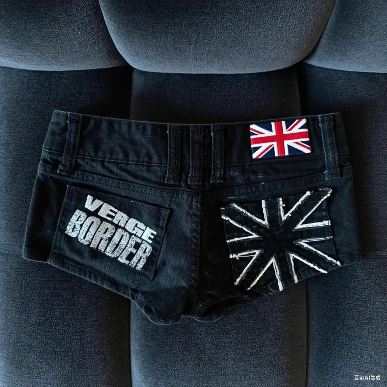 Y2K Baggy Cartoon Embroidery Jeans