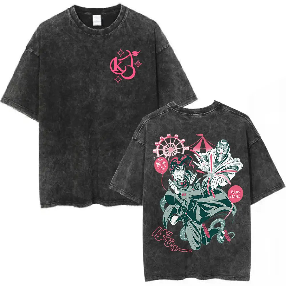 JoJo’s Bizarre Adventure: Steel Ball Run Washed Tee