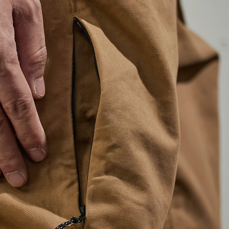 Men's Cotton Cargo Pants – Regular Fit