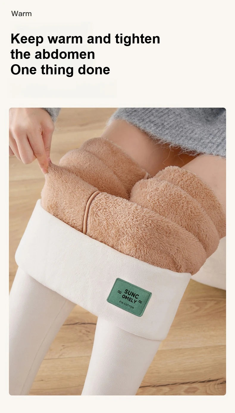 High-Waisted Thermal Fleece Leggings