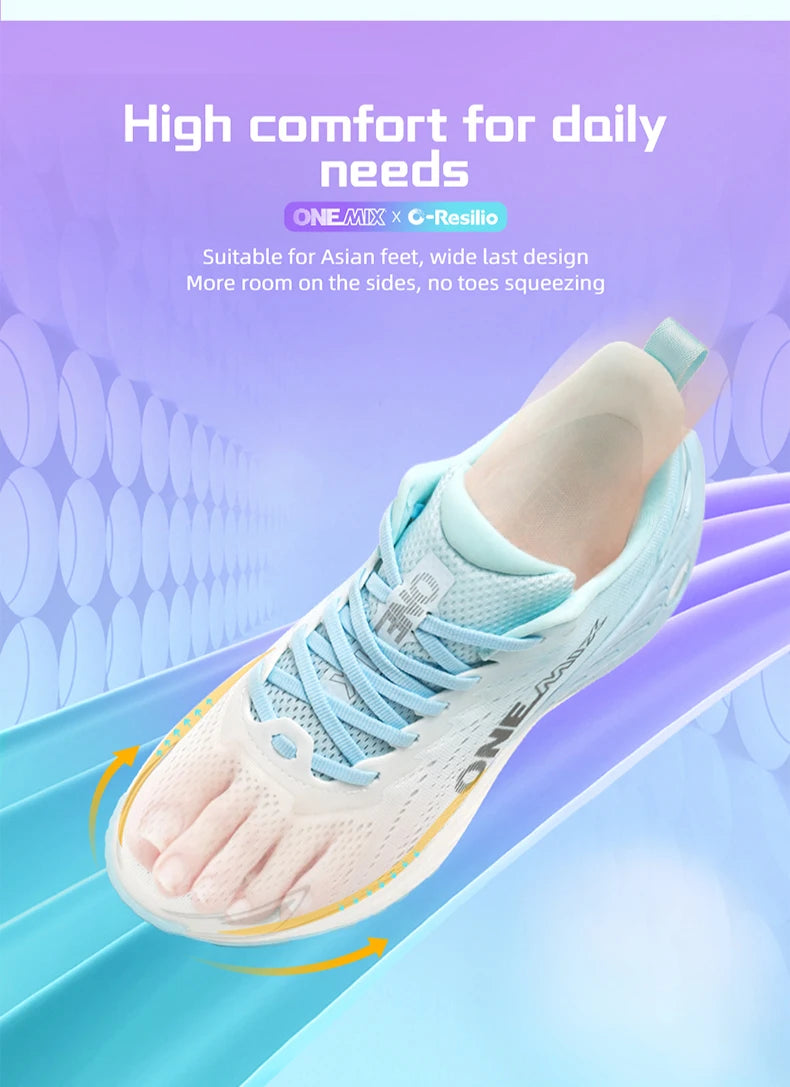 O-Resilio 2026 Summer Mesh Running Shoes Men Women Cushion Non-Slip Light Outdoor Trail Walking Athletic Sneakers