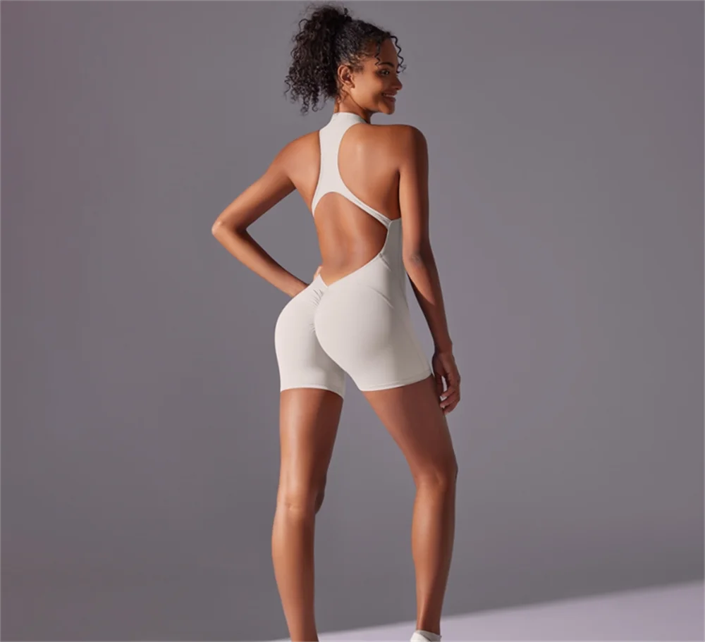High-Intensity Compression Yoga Jumpsuit