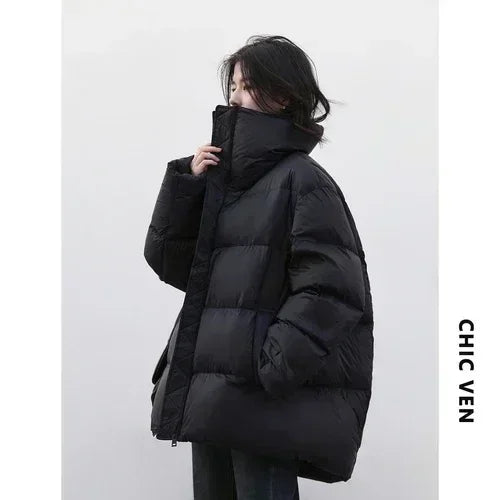 Women's Soft Duck Down Winter Jacket