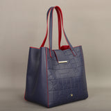 Elegant Leather Bucket Bag