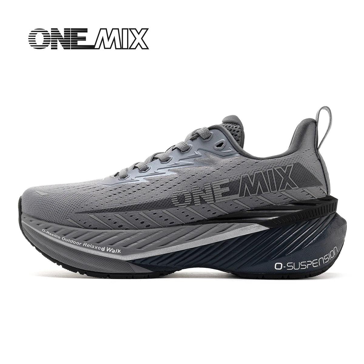 ONEMIX Trail Running Shoes for Men Elastic Lightweight Breathable Climb Mountains Women Sneakers Couple Fashion Outdoor Sneakers