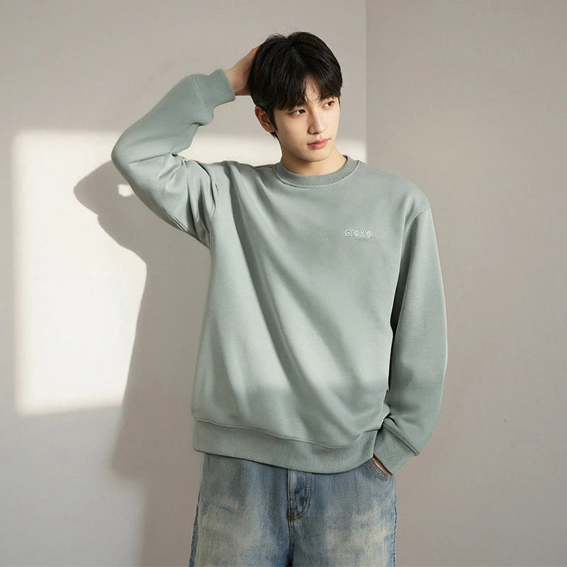 Semir Unisex Sweatshirt Regular Shoulder Crew Neck Soft Cotton Feel Pullover Everyday Casual Style Autumn Top 2026