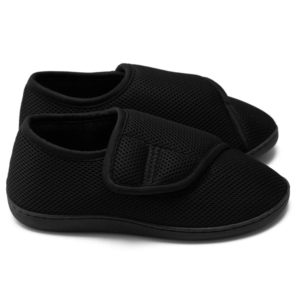 Unisex Plush-Lined Adjustable Walking Shoes
