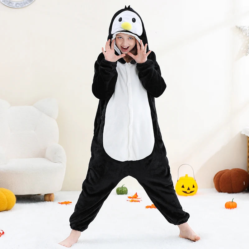 Kids' Capybara Flannel Onesie