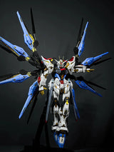 New CHANGLONG Model 7701 Mgex Zgmf-X20a Strike Freedom Plastic Skeleton Kits Anime Action Figure Robot Plastic Model Gifts Toys
