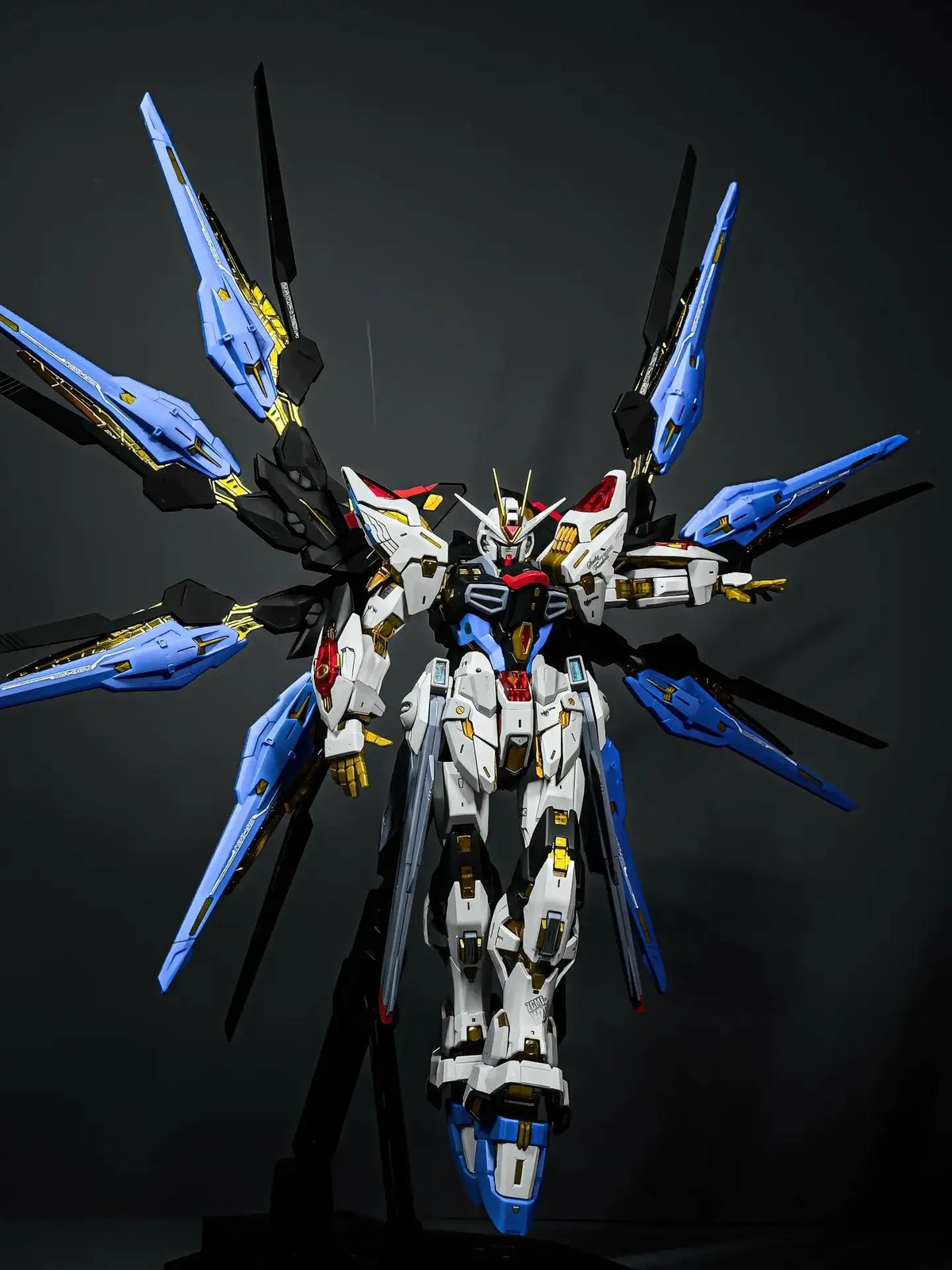 New CHANGLONG Model 7701 Mgex Zgmf-X20a Strike Freedom Plastic Skeleton Kits Anime Action Figure Robot Plastic Model Gifts Toys
