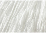 Women's Pleated Maxi Skirt – Elegant A-Line Beach Style
