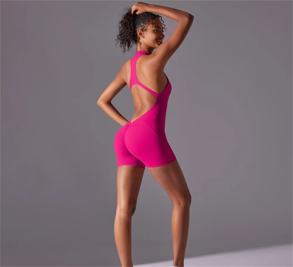 High-Intensity Compression Yoga Jumpsuit