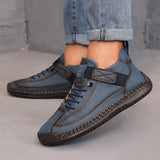 Women's Retro Leather Flat Loafers – Soft Sole