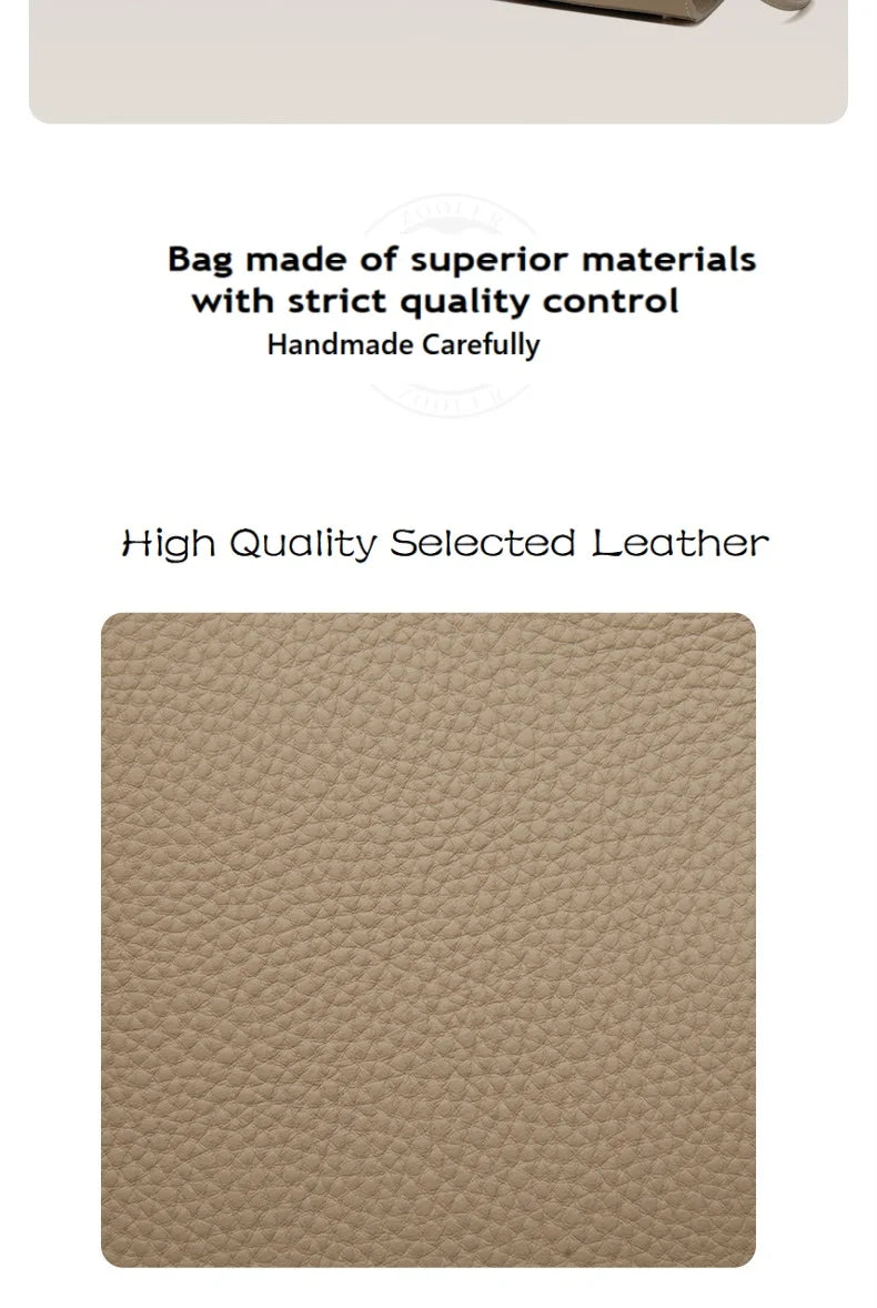 Hot Seller ZOOLER Quality Handmade 100%  Genuine Leather Women Handbag Luxurious Tote Shoulder Bags Female Business Use#YC368