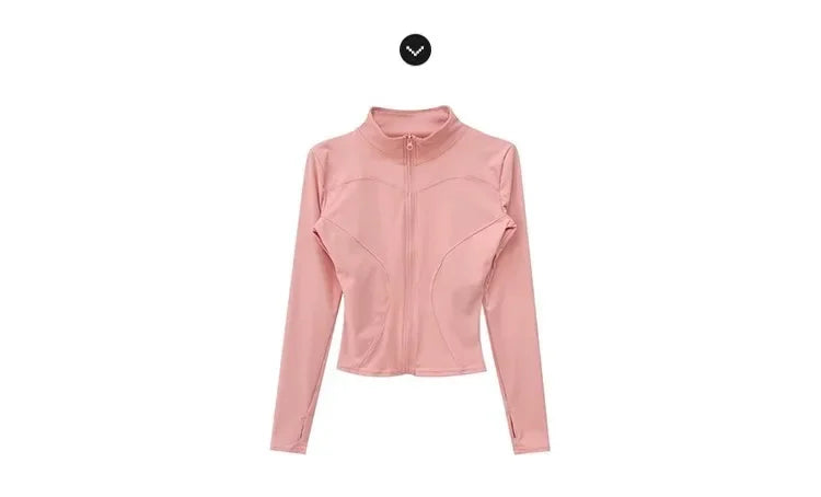 Quick-Dry Performance Yoga Jacket