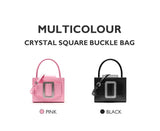 BAFELLI 2026 NEW WOMEN'S FASHION PINK EVENING HANDBAG SHOULDER BOXY BAG CASUAL PURSE LUXURY BRAND DESIGNER LEATHER TREND LADY
