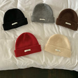 WinvyNee 100% Wool Knitted Beanie Hat – Women & Men