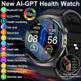 2026 New Accurate Diagnosis Smart Watch Body Fat ECG Blood oxygen BP Health Sport HD AMOLED Screen call Smart watch Men women