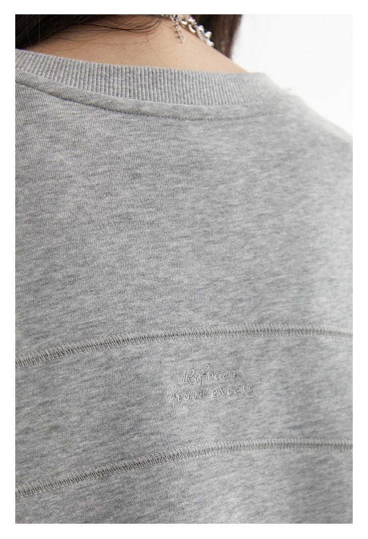 Women's Embroidered Raglan Sweatshirt