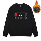 Men's Plus Size Fleece Sweatshirt XL–7XL