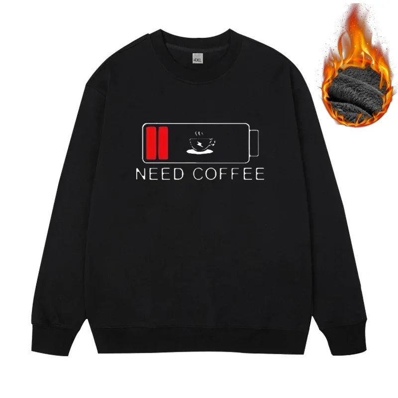 Men's Plus Size Fleece Sweatshirt XL–7XL