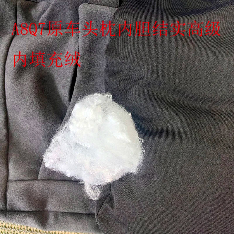 Car Seat Neck Top Quality Support Pillow Soft Headrest With Adjustable Strap from A6 A7 Q7 Q5L for A3 A4 A5 A6 A7 A8 B6 B7